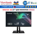 Viewsonic VP2756-2K 27" 2560x1440 (QHD), 60Hz, IPS, 5ms, Flicker-free Monitor (2023 Model)