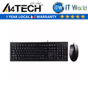 ITW | A4tech KRS-8572 Natural A FN Desktop Keyboard and Mouse