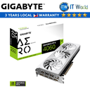 ITW | Gigabyte Geforce RTX 4060 Aero OC 8GB GDDR6 Graphic Card (GV-N4060AERO-OC-8GD)