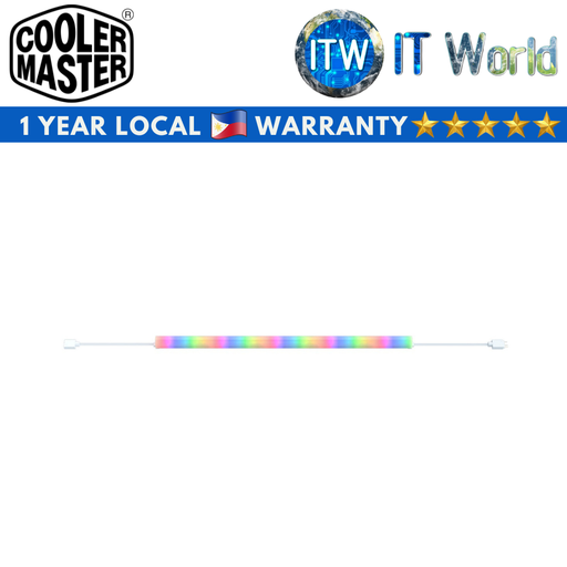 [MFX-ATHN-12NNN-R1] ITW | Cooler Master Led Tube Sleeve A1 12mm Addressable RGB (MFX-ATHN-12NNN-R1)