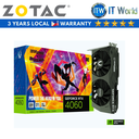 ITW | Zotac Gaming Geforce RTX 4060 8GB GDDR6 OC Spider-Man Graphics Card (ZT-D40600P-10SMP)