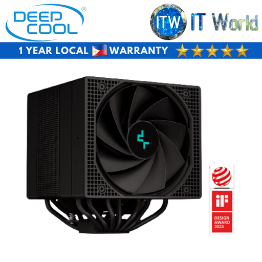 [R-ASN4-BKNNMT-G] Deepcool CPU Cooler PC Fan Assassin IV Premium Air Cooler Fluid Dynamic Bearing (Black) (Black)