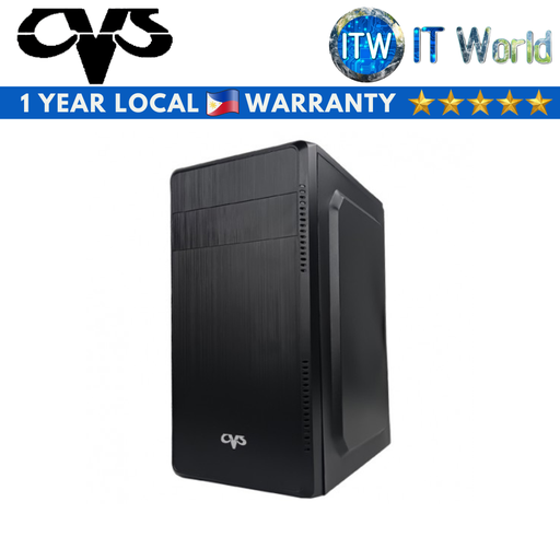 [CVS 1703] CVS 1703 ATX PC Case with 750W Jumbo 120mm Fan PSU Black (M-ATX)