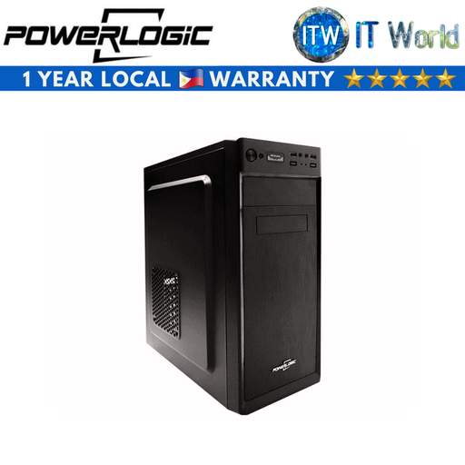 [p700w] ITW | Powerlogic Challenger ATX PC Casing with 700W Power Supply Unit