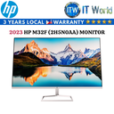 HP M32F 2H5N0AA - 32" (1920 x 1080 FHD) / 75Hz / IPS / 7ms / Flicker-free Monitor (2023 Model)