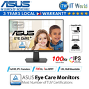 ASUS VA24EHF - 24" FHD / IPS / 1ms / Non-Glare Flicker-free Monitor
