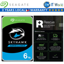 Seagate Skyhawk 6TB 256MB 3.5 SATA 6Gb/s Internal Hard Disk Drive (ST6000VX001)