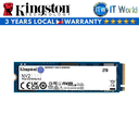 Kingston NV2 2TB M.2 2280 PCIe4.0x4 NVMe Internal SSD (SNV2S/2000G)