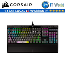 Corsair K70 Max RGB Magnetic-Mechanical Wired Gaming Keyboard - Steel Grey (CH-910961G-NA)