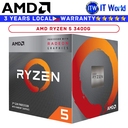 AMD Ryzen 5 3400G 4 Cores 8 Threads Desktop Processor (Box)