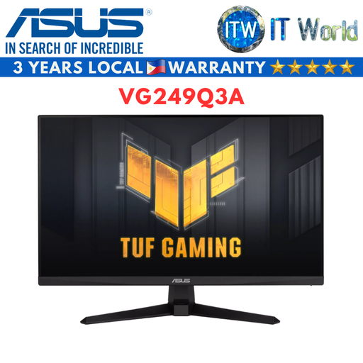 [VG249Q3A] Asus TUF Gaming VG249Q3A / 24&quot; FHD / 180Hz / IPS / 1ms / Flicker-free Gaming Monitor (VG249Q3A)