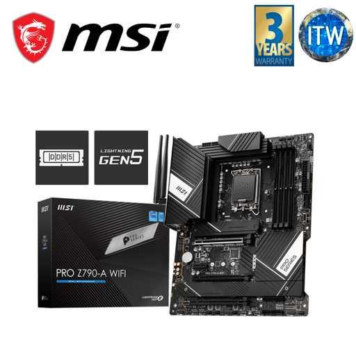 [PRO Z790-A WIFI] MSI Pro Z790-A Wifi ATX LGA1700 DDR5 Motherboard