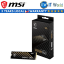 MSI Spatium M461 PCIe 4.0 NVMe M.2 Internal SSD (500GB)