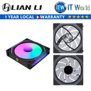 Lian Li Uni Fan SL-Infinity Reverse Blade ARGB 120mm Fluid Dynamic Bearing Single Fan (Black)