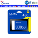 Adata 480GB SSD 2.5" 3D NAND Ultimate SU650