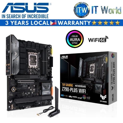 [TUF GAMING Z790-PLUS WIFI D5] ASUS TUF Gaming Z790-Plus Wifi ATX LGA1700 DDR5 Motherboard