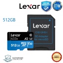 Lexar High-Performance 512GB 633x microSDHC/microSDXC UHS-I Cards
