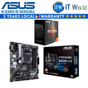 AMD Ryzen 7 5800X Desktop Processor without Cooler with Asus Prime B450M-A II/CSM Motherboard Bundle