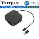 Targus DOCK116GLZ Black USB-C Universal Dual HD Docking Station (DOCK116GLZ-50 BLACK)