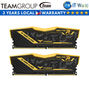 Teamgroup Delta TUF Gaming Alliance RGB 64GB (2x32GB) DDR4-3600 RAM (TF9D464G3600HC18JDC01)