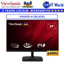 Viewsonic Gaming Monitor VA2432-H 24" FHD / 100Hz / IPS / 1ms MPRT (Black)