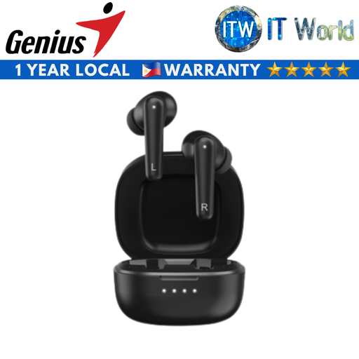 [GEN31710023400] Genius HS-M910BT Bluetooth 5.0 Earbuds with Noise Reduction (GEN31710023400)