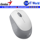 Genius Wireless Mouse NX-8000S BT Bluetooth Silent Mouse White (GEN31030034400)