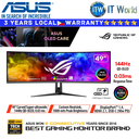 ASUS Gaming Monitor ROG Swift OLED PG49WCD 49" (5120x1440) / 144Hz / QD-OLED / 0.03ms GTG