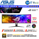 ASUS ROG Swift OLED PG49WCD - 49" (5120 x 1440) / 144Hz / OLED / 0.03ms (GTG) / 1000R Curved Gaming Monitor