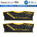 Teamgroup T-Force Delta TUF Gaming Alliance RGB 16GB(2x8GB) PC4-28800 DDR4 Desktop Memory (Black)