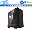Deepcool CC560 ARGB V2 Black Mid-Tower Tempered Glass PC Case