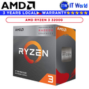 AMD Ryzen 3 3200G 4 Cores 4 Threads Desktop Processor (Box)