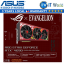 ASUS ROG Geforce RTX 4090 24GB GDDR6X OC EVA-02 Edition Graphic Card (ROG-STRIX-RTX4090-O24G-EVA-02)