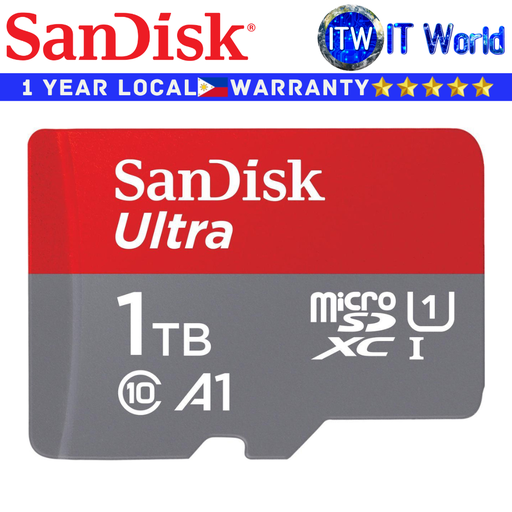 [SDSQUAC-1T00-GN6MN] SanDisk SD Card Memory Card Ultra microSDXC Memory 1TB (SDSQUAC-1T00-GN6MN) (1TB)