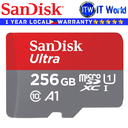 SanDisk Ultra microSDXC Memory Card (64GB|128GB|256GB) (256GB)