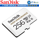 SanDisk High Endurance microSDXC Memory Card (32GB | 64GB | 128GB | 256GB) (256GB)