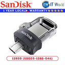 SanDisk Ultra Dual Drive m3.0 Flash Drive (16GB | 32GB | 64GB | 128GB | 256GB)