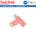 SanDisk 64GB Ultra Dual Drive Go USB Type-C Flash Drive (Black | Peach | Navy Blue | Green) (Peach)