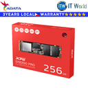 ADATA XPG SX8200 Pro 256GB PCIE Gen3 x 4 M.2 2280 Solid State Drive (AD-ASX8200PNP-256GT-C)