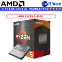 AMD Ryzen 5 4500 6-Cores 12-Threads Desktop Procesor