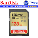 SanDisk SD Card Memory Card 128GB Extreme SD UHS-I Card (SDSDXVA-128G-GNCIN)