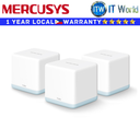 Mercusys AC1200 Whole Home Mesh Wi-Fi System (2-pack, 3-pack)