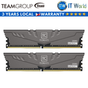 Teamgroup T-Create 16GB(2x8GB) 3600MHz CL18 1.35V DDR4 Desktop Memory (Titanium) (TTCED416G3600HC18JDC01)