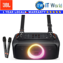 JBL PartyBox On-The-Go Portable Party Speaker with built-in lights and wireless mic