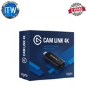 Elgato Cam Link 4K Capture Device — Broadcast Live, Record via DSLR, Camcorder, or Action cam