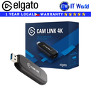 Elgato Cam Link 4K Capture Device — Broadcast Live, Record via DSLR, Camcorder, or Action cam