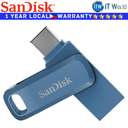 SanDisk USB Flash Drive 32GB Ultra Dual Drive Go USB Type-C Navy Blue (SDDDC3-032G-G46NB)