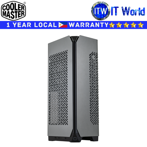 [NR100-MNNN85-SL0] Cooler Master Computer PC Case NCORE 100 Max ITX mini-Tower Dark Grey (NR100-MNNN85-SL0) (Dark Grey)