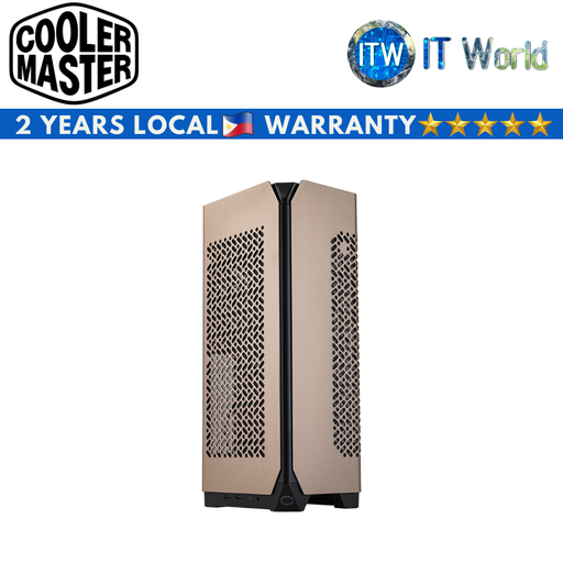 [NR100-ZNNN85-SL0] Cooler Master NCORE 100 Max ITX Mini-Tower PC Case (Dark Grey | Bronze) (Bronze) (Bronze)
