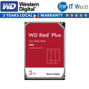 Western Digital 10TB WD Red Plus NAS Internal Hard Drive 7200RPM, SATA 6Gb/s, 256MB, 3.5" -WD101EFBX